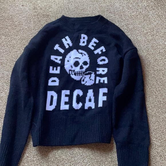Coffee knit sweater - Picture 1 of 1